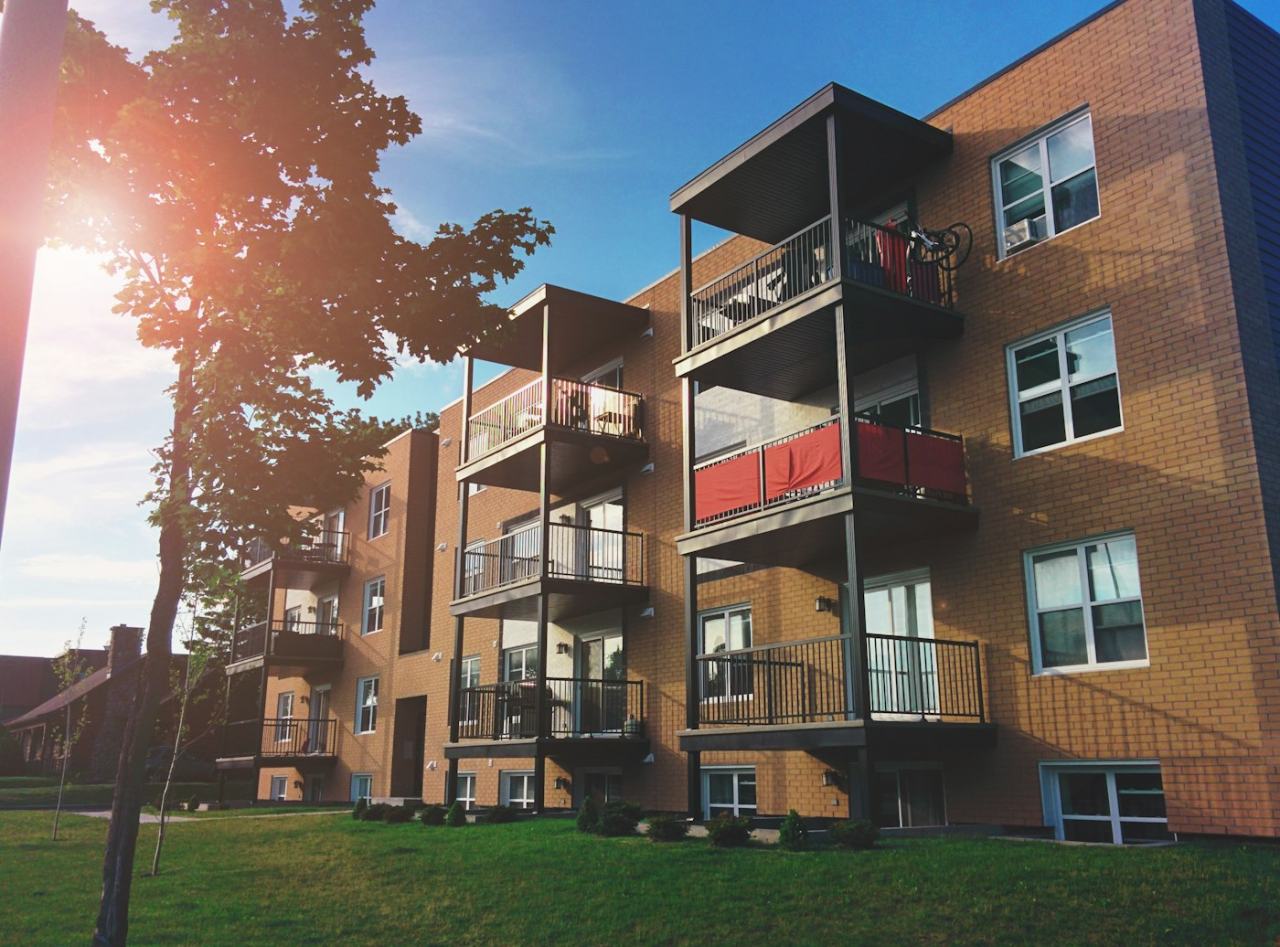 Brick Apartment near the Park