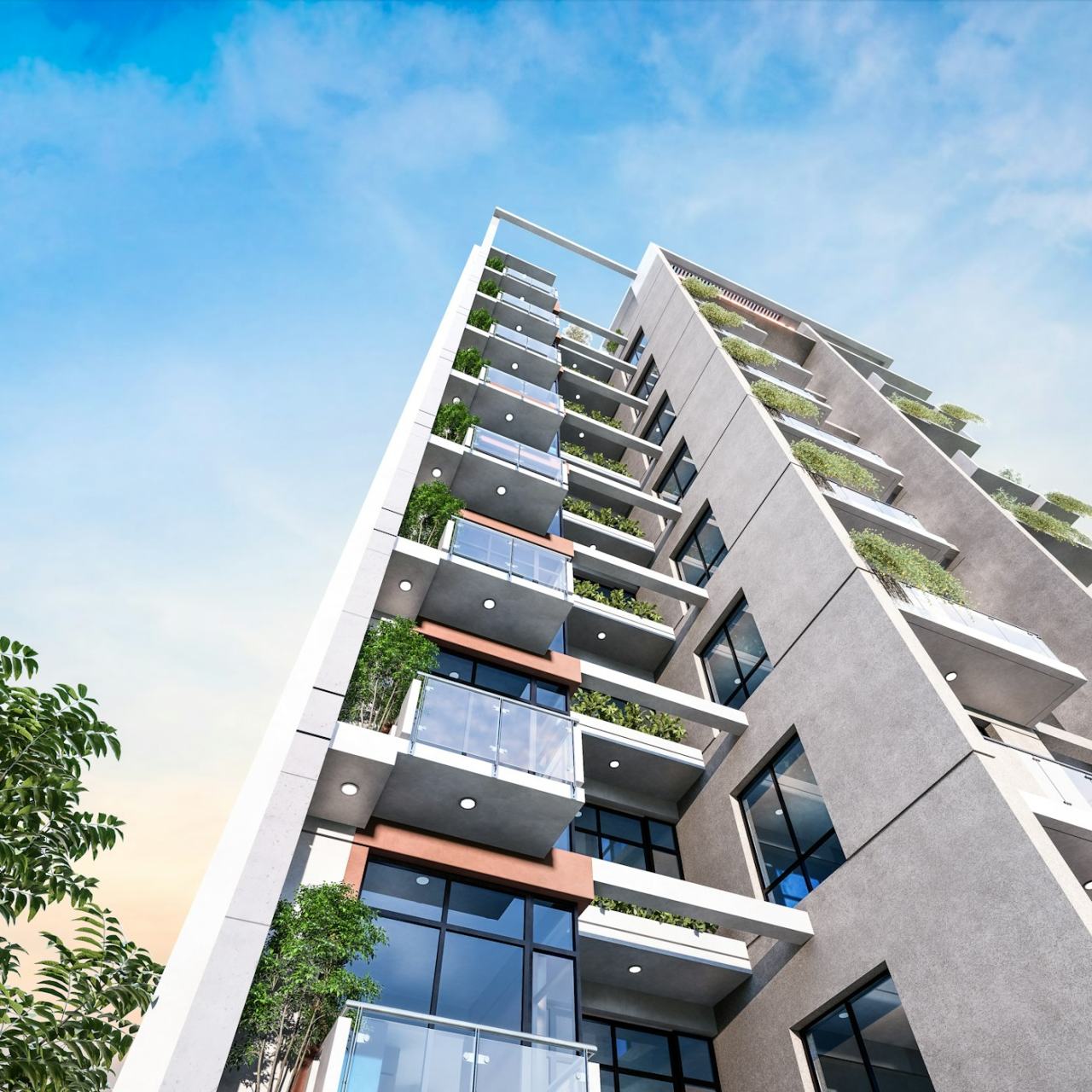 Ready Apartment in a Green Block